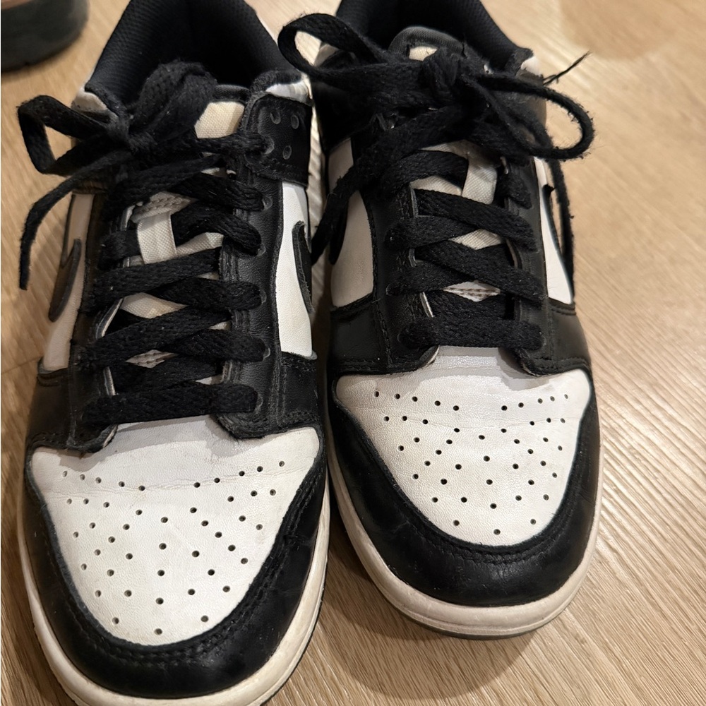Nike Panda Kids Sneakers Black and White
